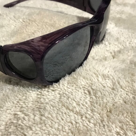 Jonathan Paul Fitovers Polarvue Sunglasses Gray & Amber Polycarbonate Lenses - Picture 7 of 11